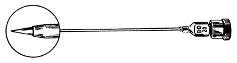 pencil-point needles