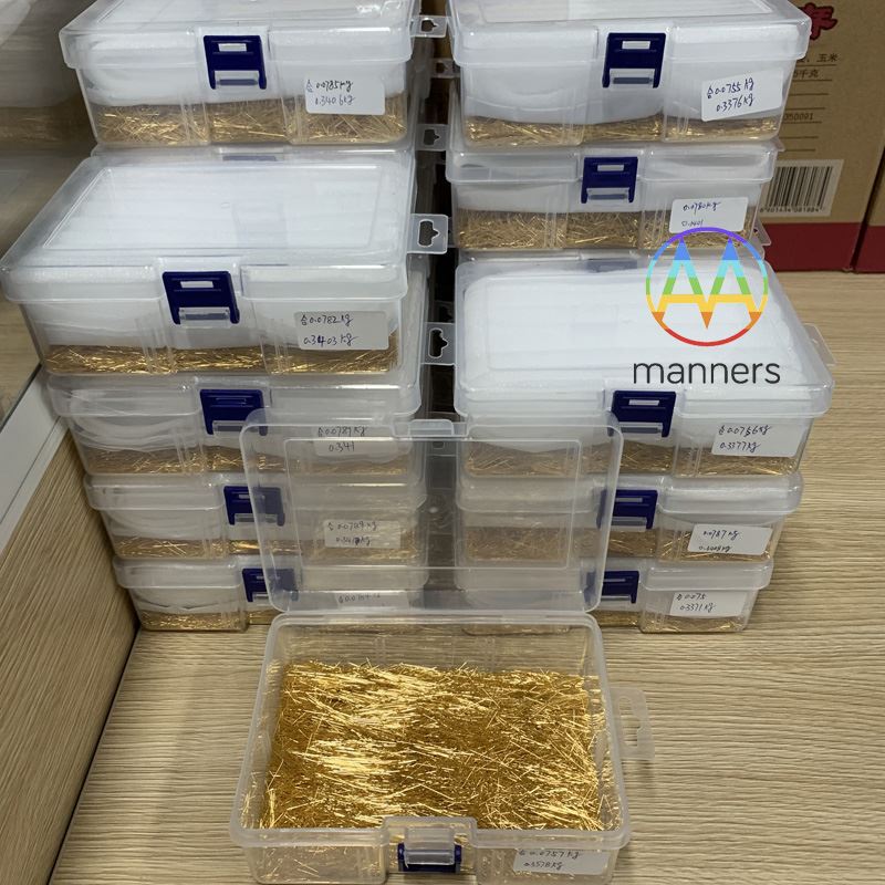 De Korea-klanten bestellen voor 1040.000 stuks aangepaste vergulde schoonheid...