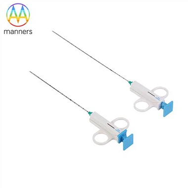 Halfautomatische biopsienaalden voor zacht weefsel