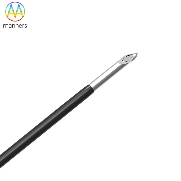 Curved Tip RF Cannula Needle