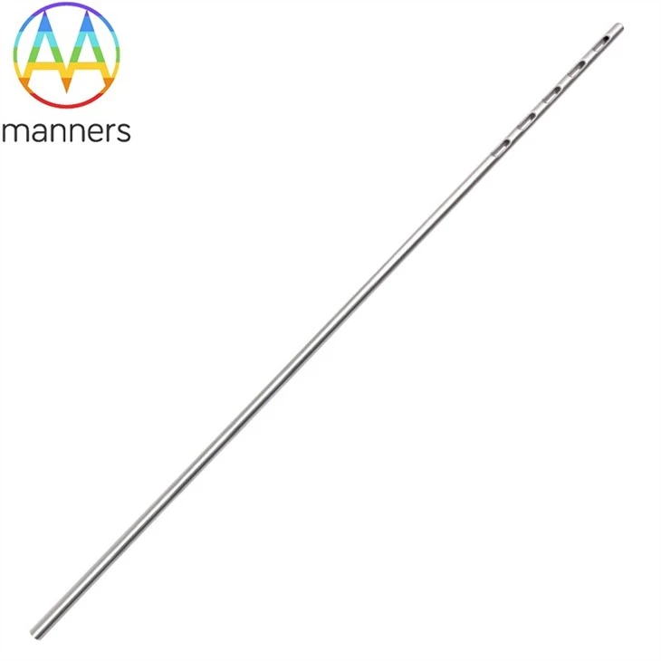 Stainless Steel Closed Round End Side Hole Tube